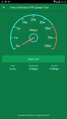 Free Unlimited VPN android App screenshot 1